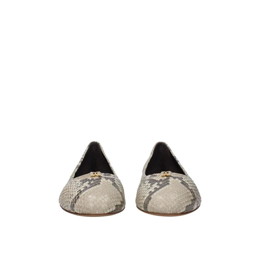 Chloé Beige Goatskin Ballet Flats