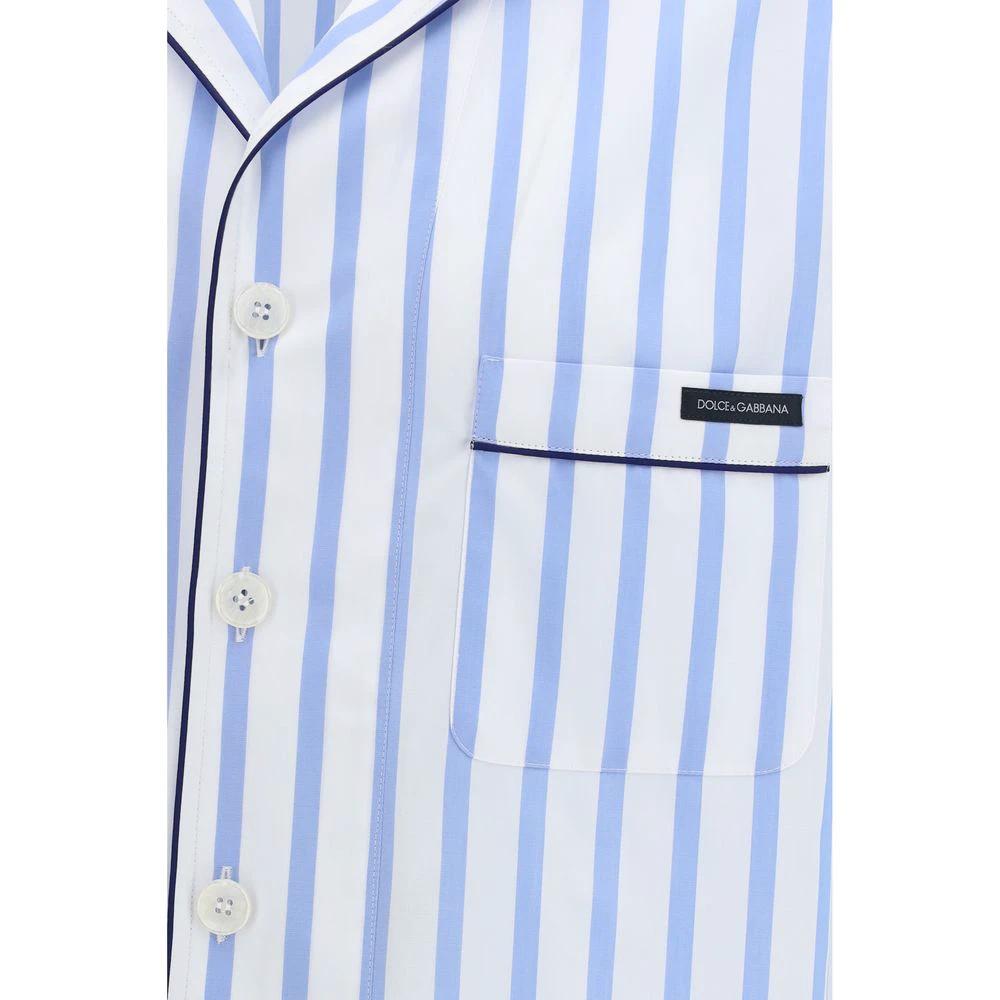 Dolce & Gabbana Multicolor Cotton Pattern Shirt
