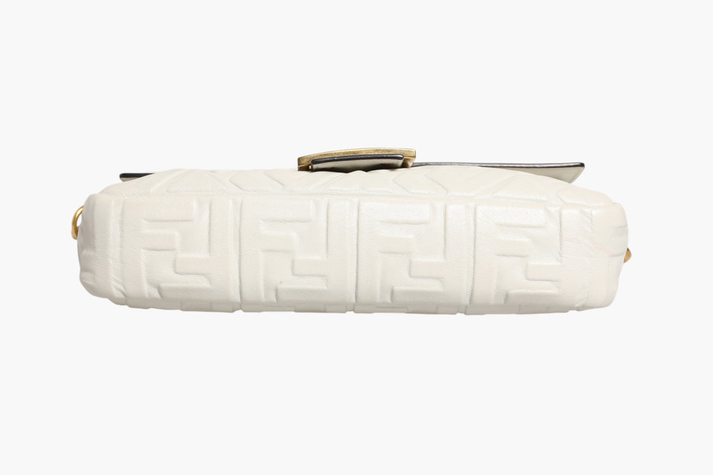 Fendi FF Embossed Women'suette Nappa Leather Women's Bag