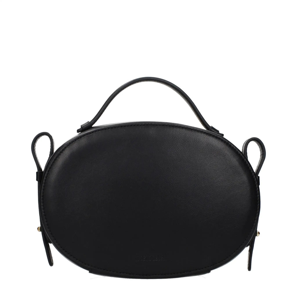 Roberto Cavalli Black Leather Handbag