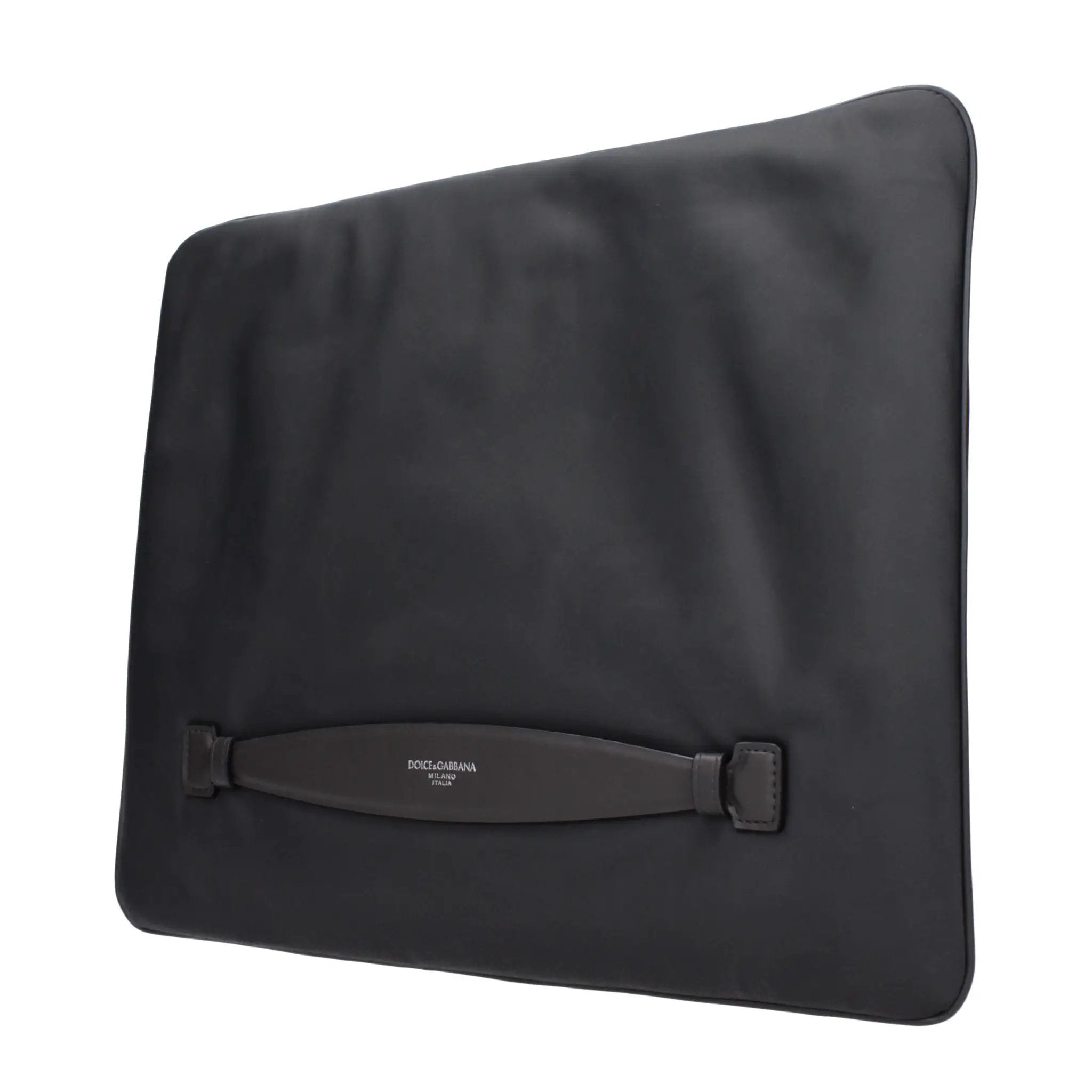 Dolce & Gabbana Gray Fabric Clutch Bag