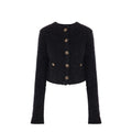 Balenciaga Black Cotton Women's Cardigan