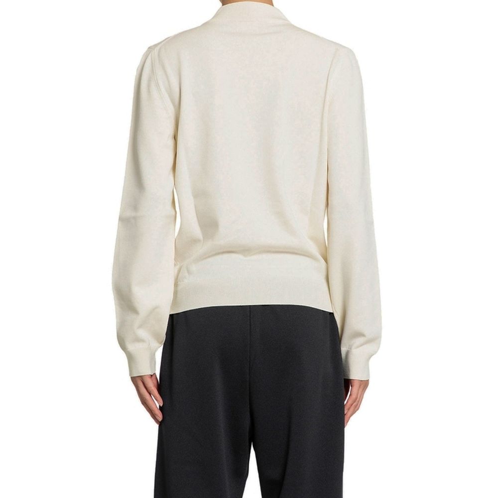 Celine White Elastane Men's Sweatshirt