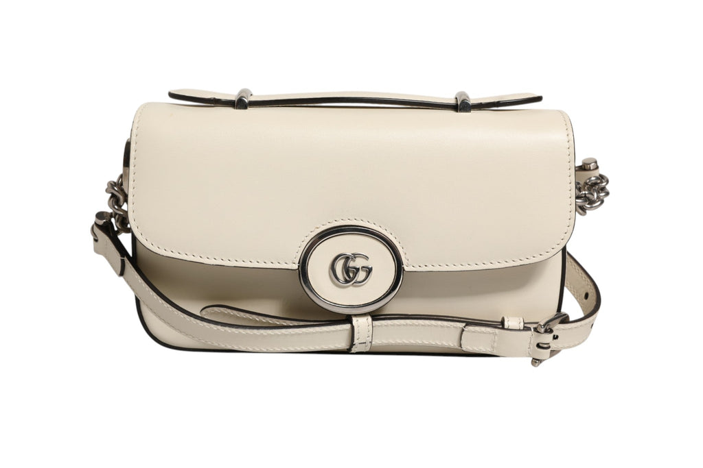Gucci Petite GG Flap Shoulder Women's Bag (Pre-Owned)
