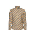 Burberry Beige Cotton Pattern Men's Shirt