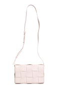 Bottega Veneta Pink Intrecciato Cassette Shoulder Women's Bag