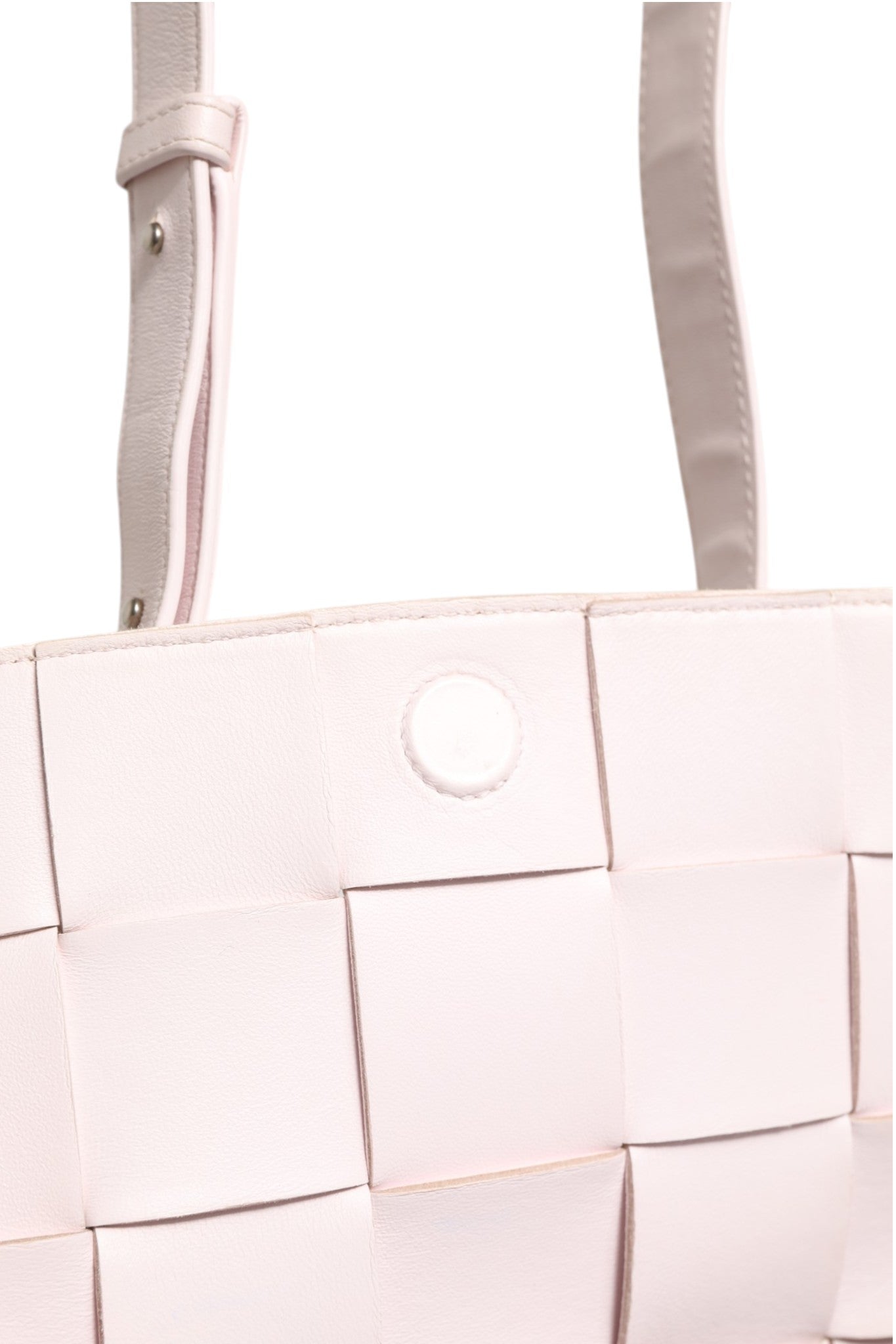 Bottega Veneta Pink Intrecciato Cassette Shoulder Women's Bag
