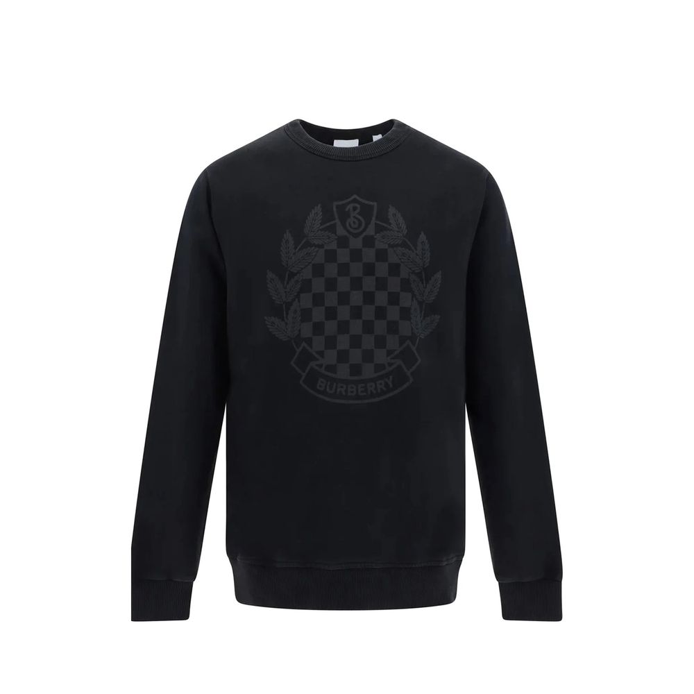 Burberry Black Cotton Men's Sweatshirt