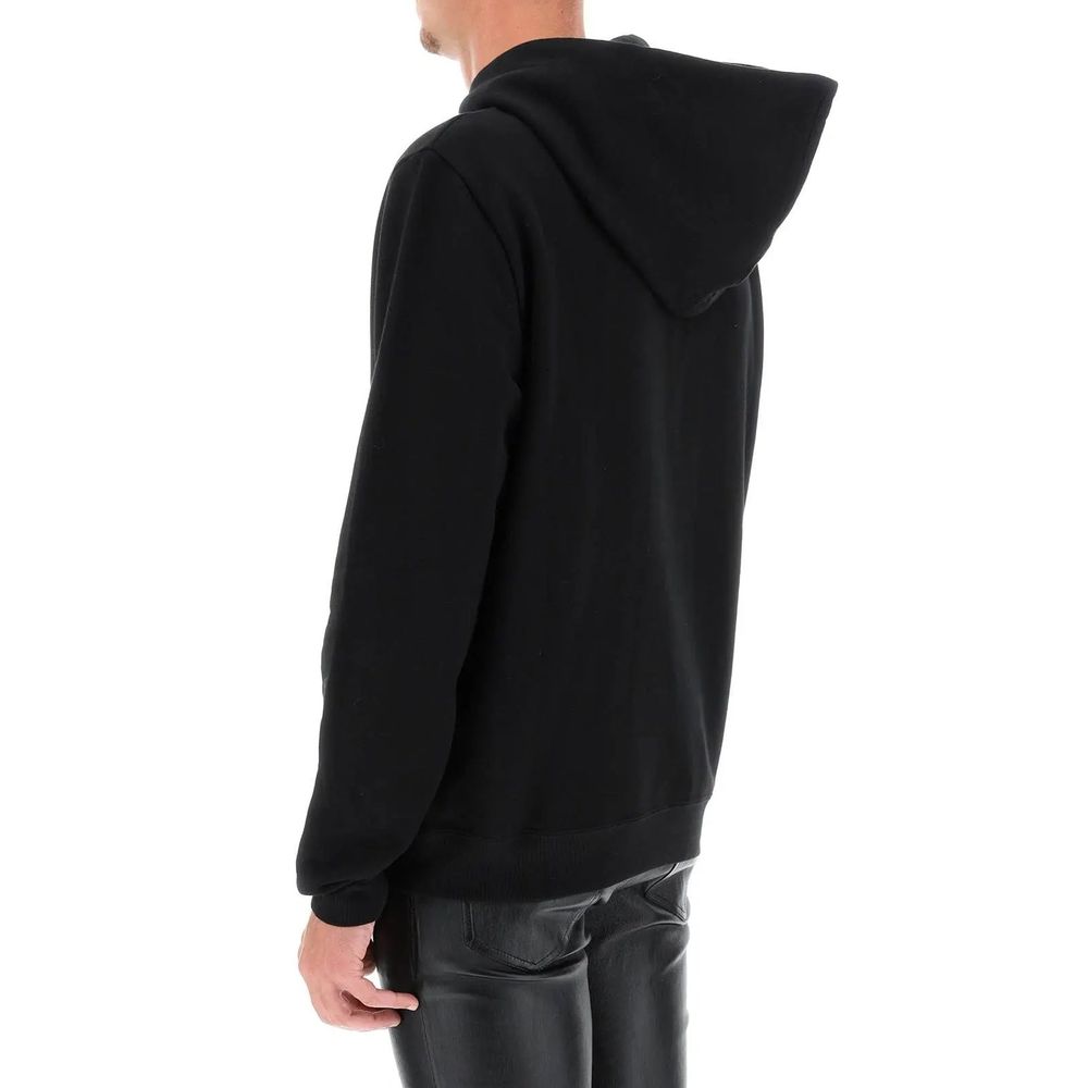Saint Laurent Black Cotton Men's Sweatshirt