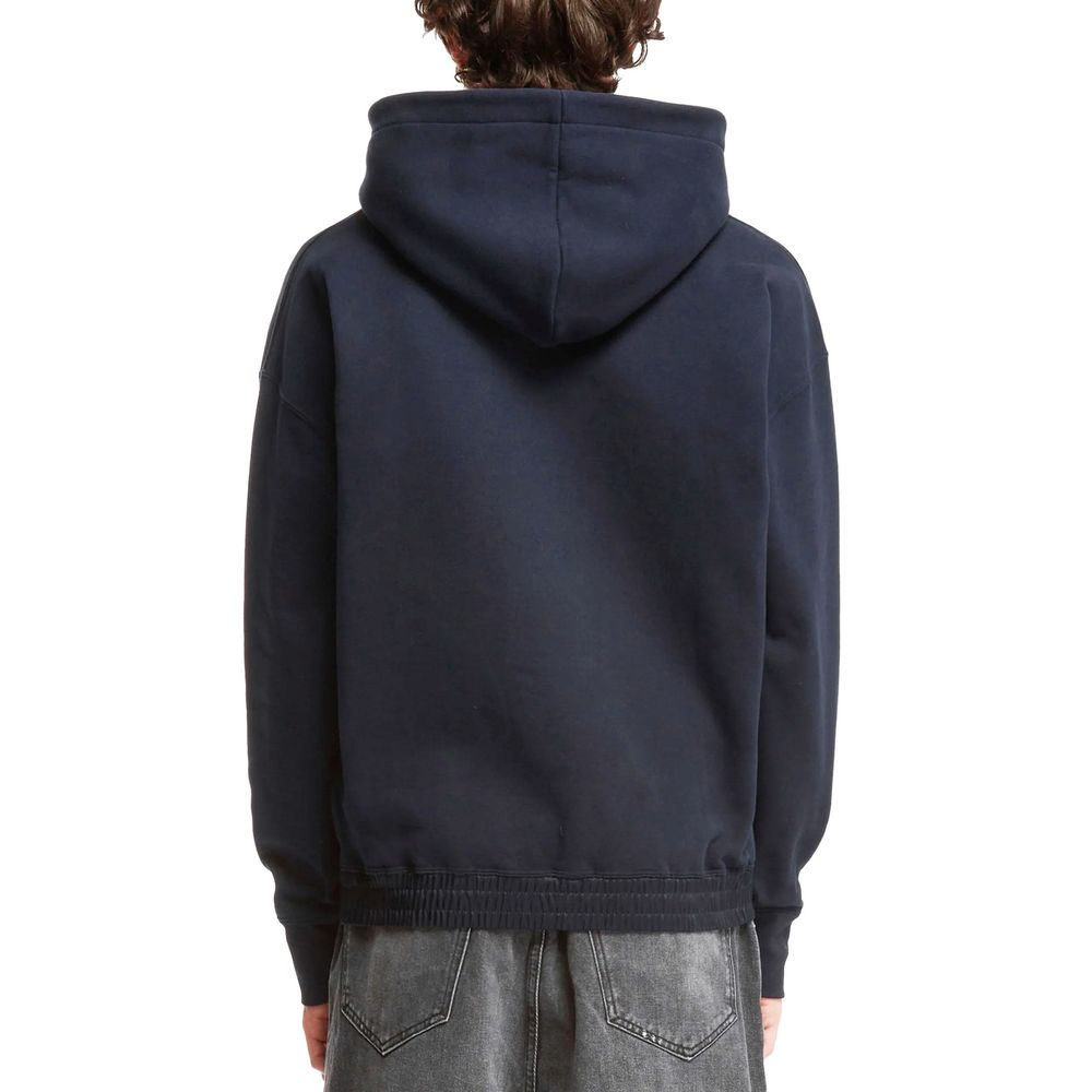 Saint Laurent Blue Cotton Men's Sweatshirt