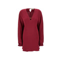 Fendi Purple Silk Casual Women's Dress