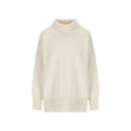 Chloé White Cashmere Women's Turtleneck