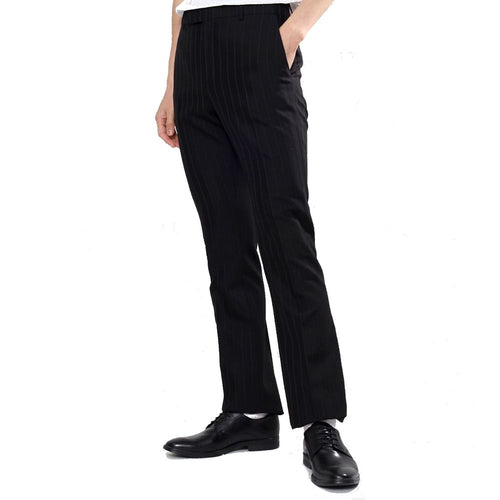Celine Black Wool Flared Men's Pants