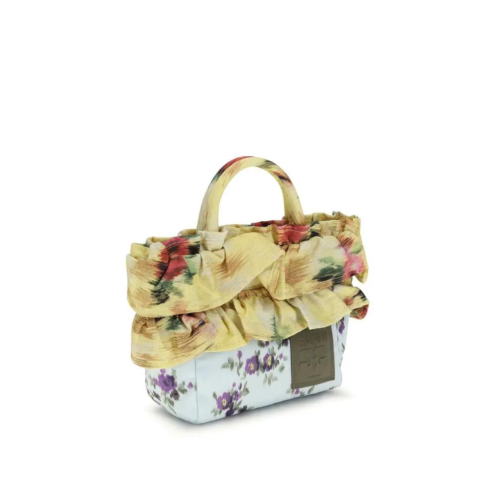 Ganni Multicolor Lurex Shoulder Bag