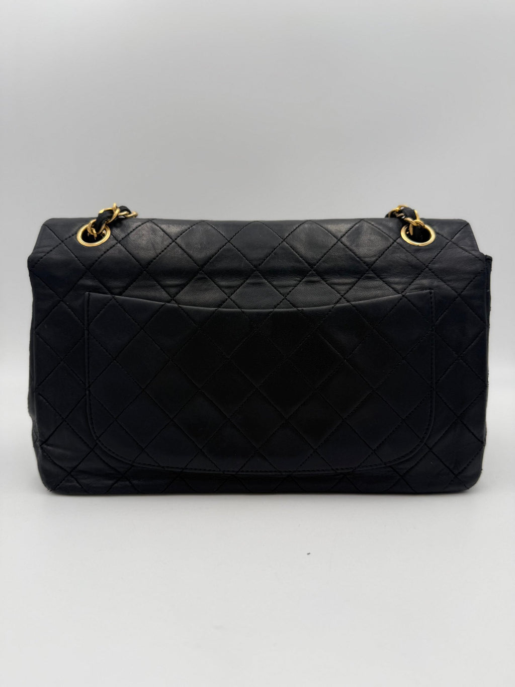 Chanel CHANEL Timeless Classic with Removable Pouch Women's Handbag
