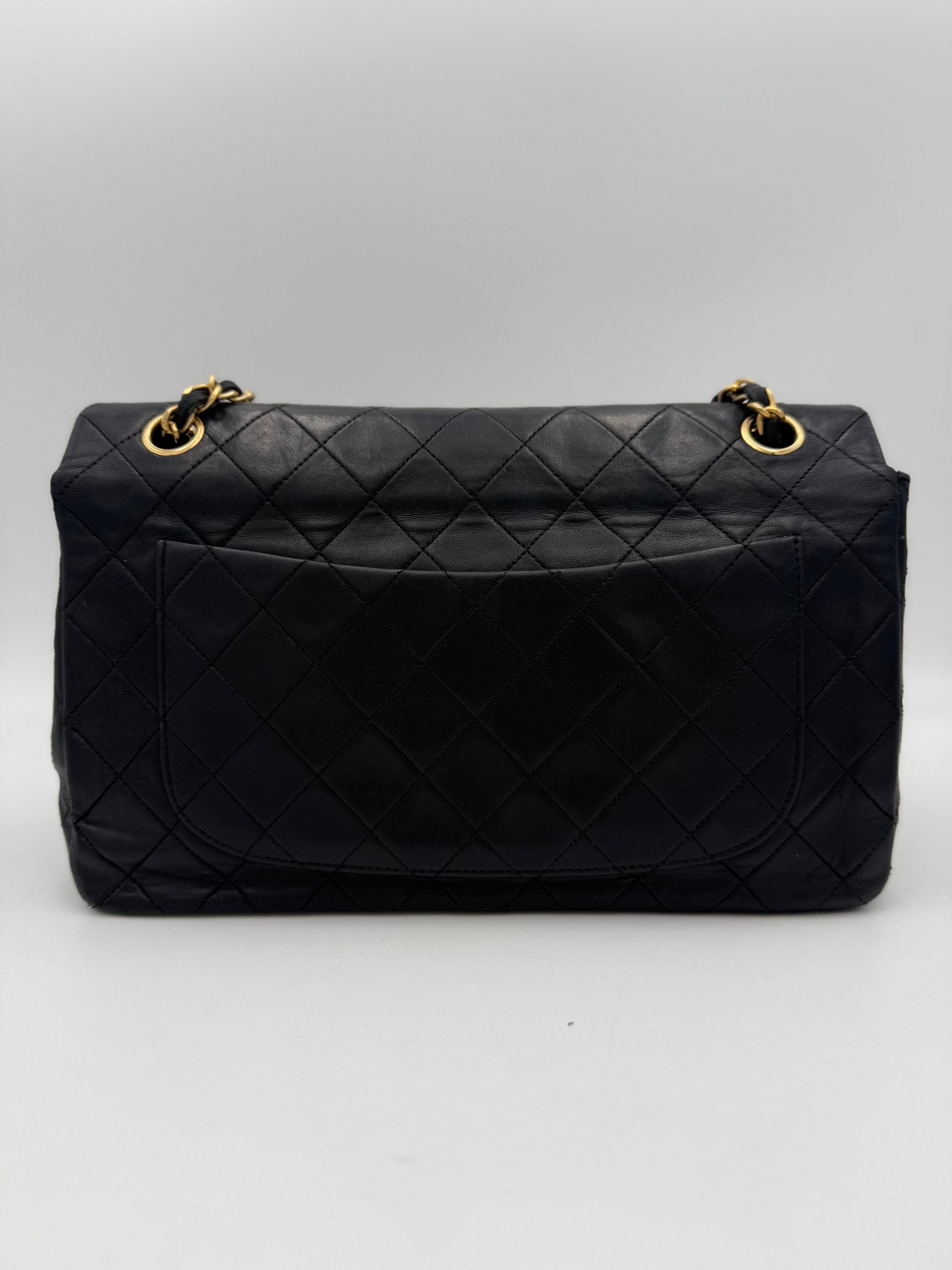 Chanel CHANEL Timeless Classic with Removable Pouch Women's Handbag