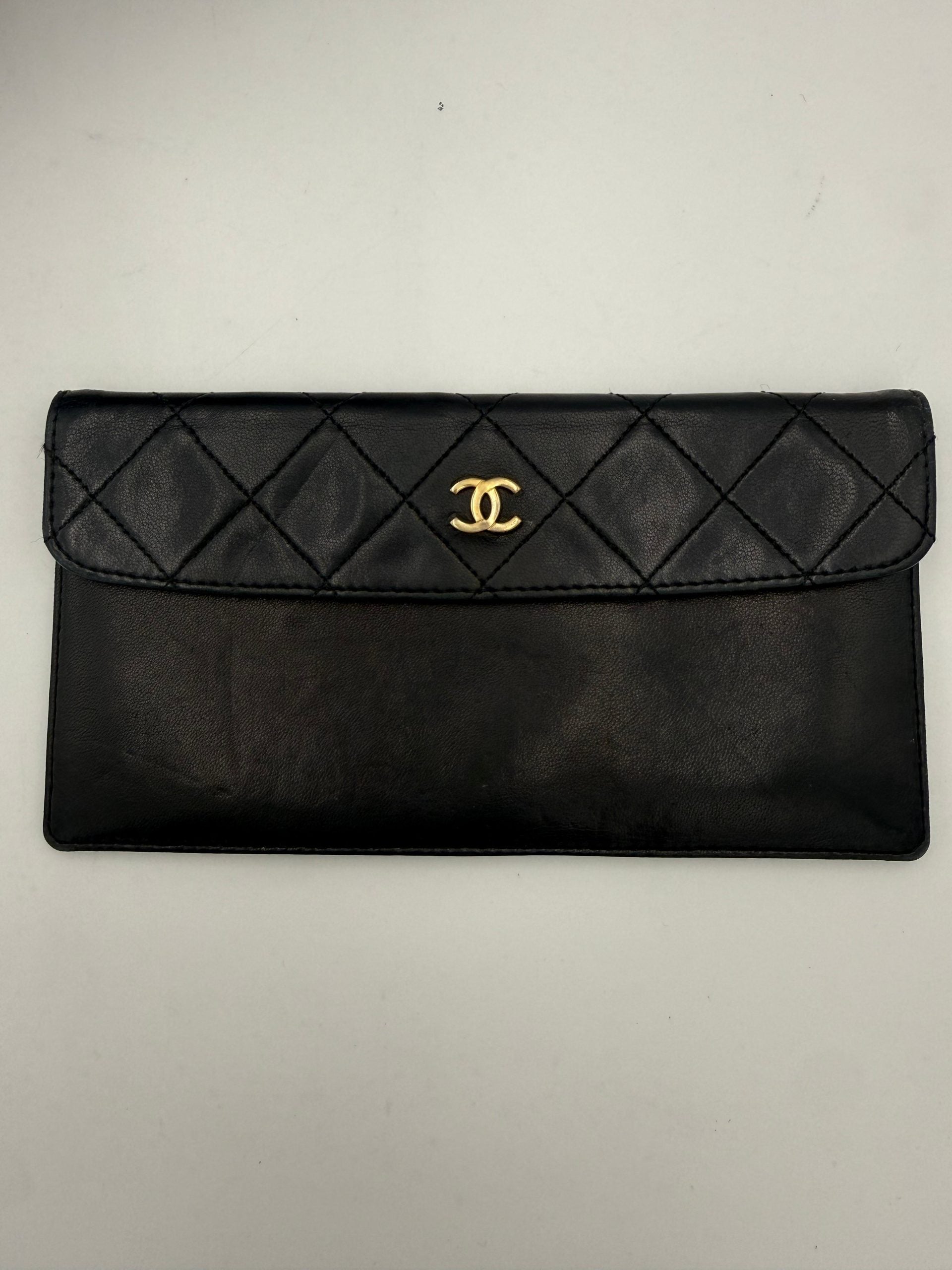 Chanel CHANEL Timeless Classic with Removable Pouch Women's Handbag