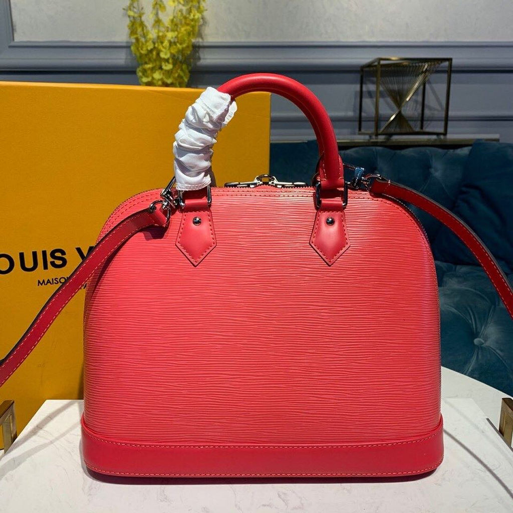 Louis Vuitton Alma PM Epi Hot Pink For Women, WomenÃƒÂ¢Ã¢â€šÂ¬Ã¢â€žÂ¢s Handbags, Shoulder And Crossbody Bags 12.6in/32cm Louis Vuitton