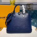 Louis Vuitton Alma PM Epi Navy Blue For Women, WomenÃƒÂ¢Ã¢â€šÂ¬Ã¢â€žÂ¢s Handbags, Shoulder And Crossbody Bags 12.6in/32cm Louis Vuitton