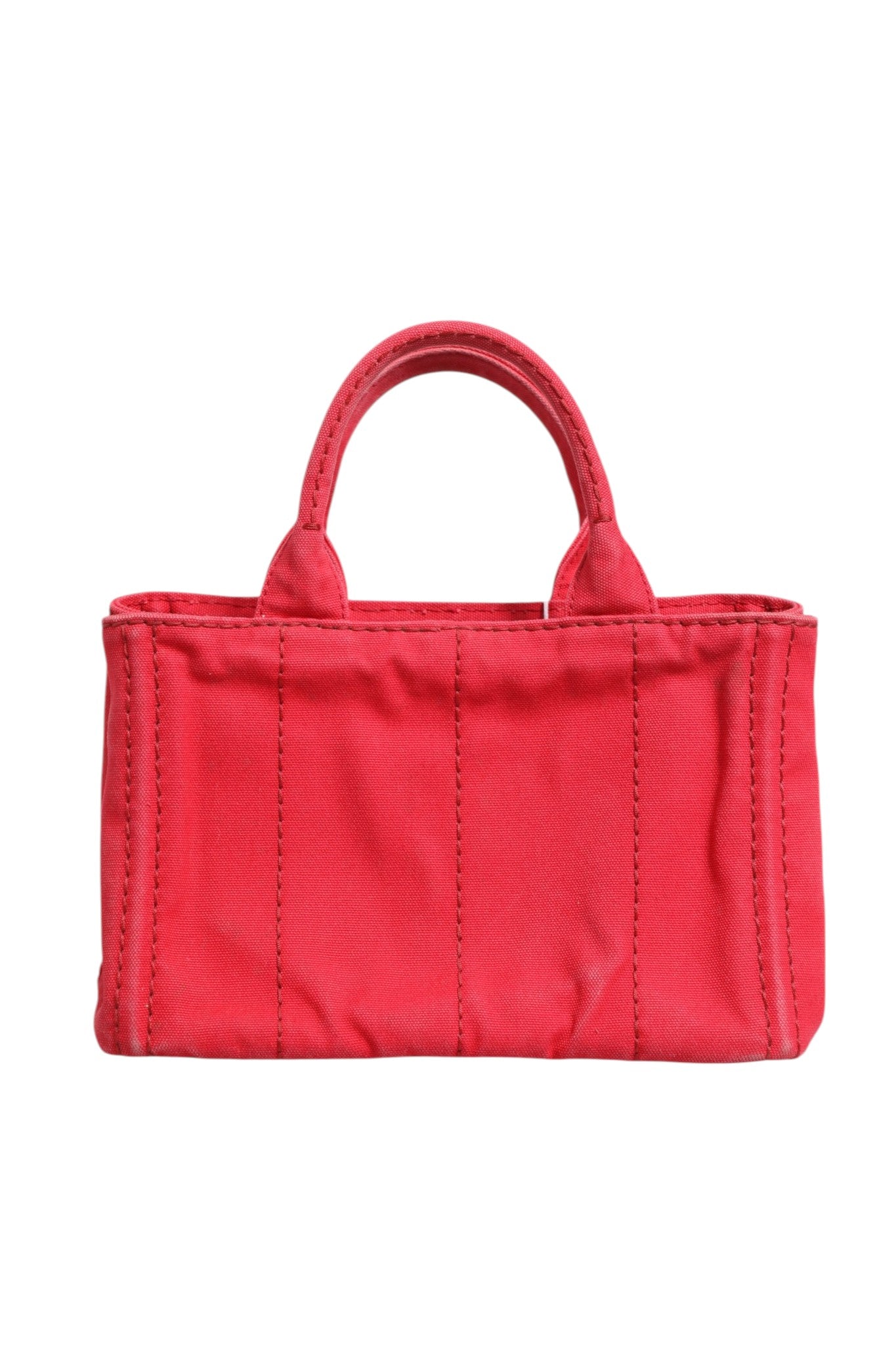 Prada Canapa Mini Canvas Women's Tote
