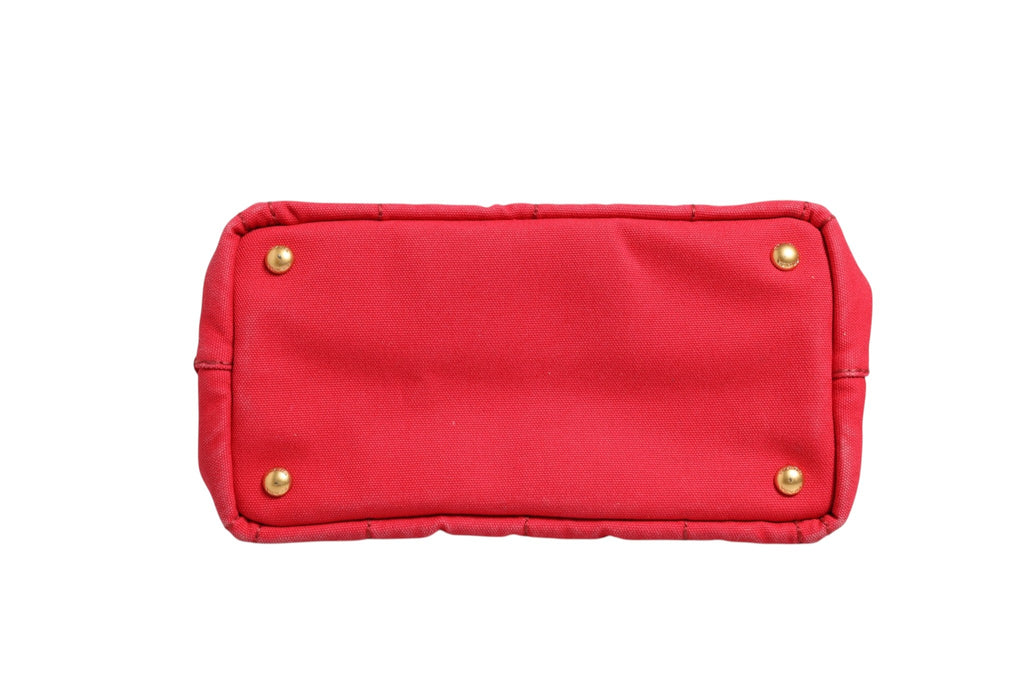 Prada Canapa Mini Canvas Women's Tote