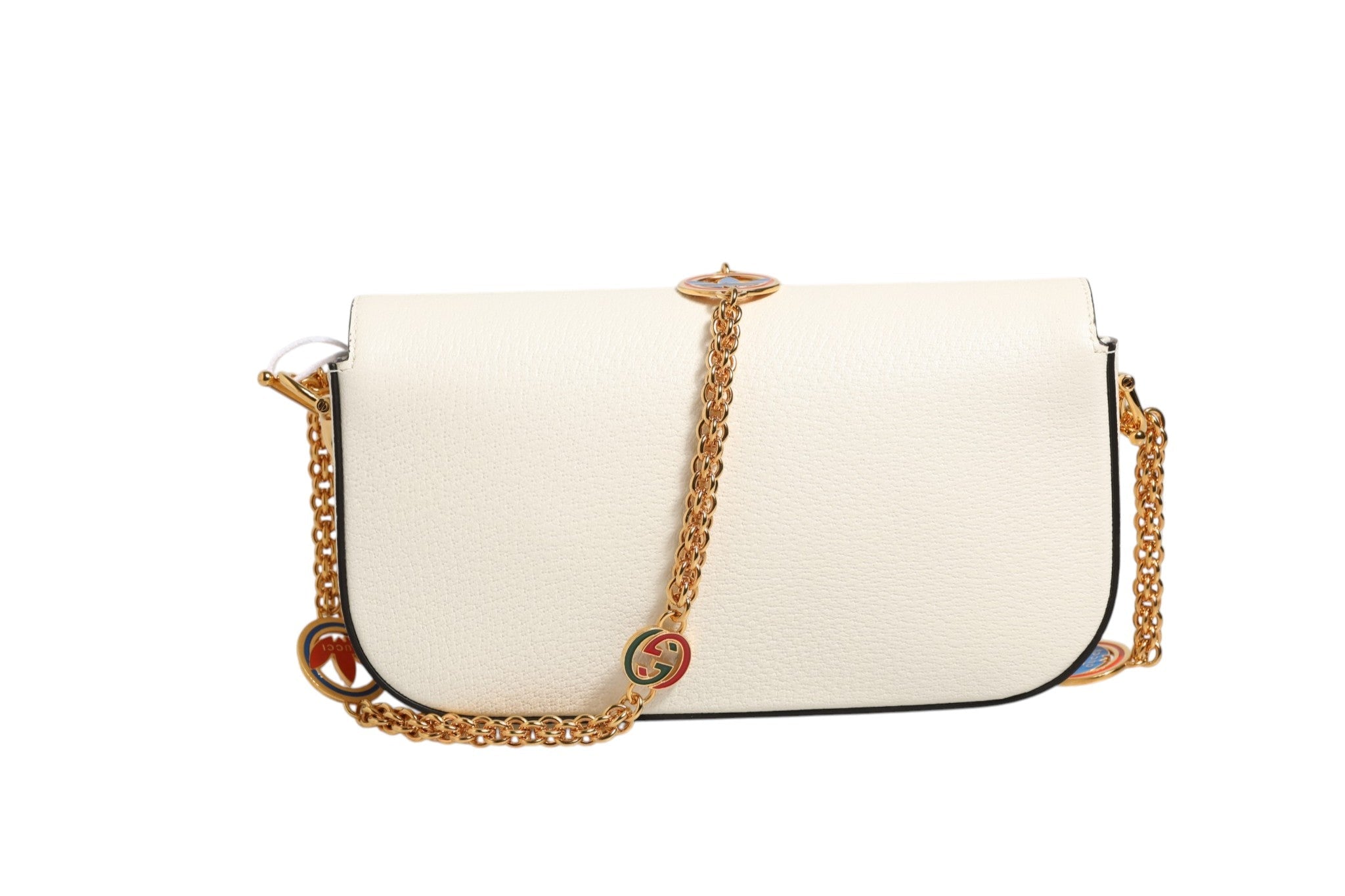Gucci Gucci x Adidas Horsebit 1955 Shoulder Bag Women's Black/White (Pre-Owned)