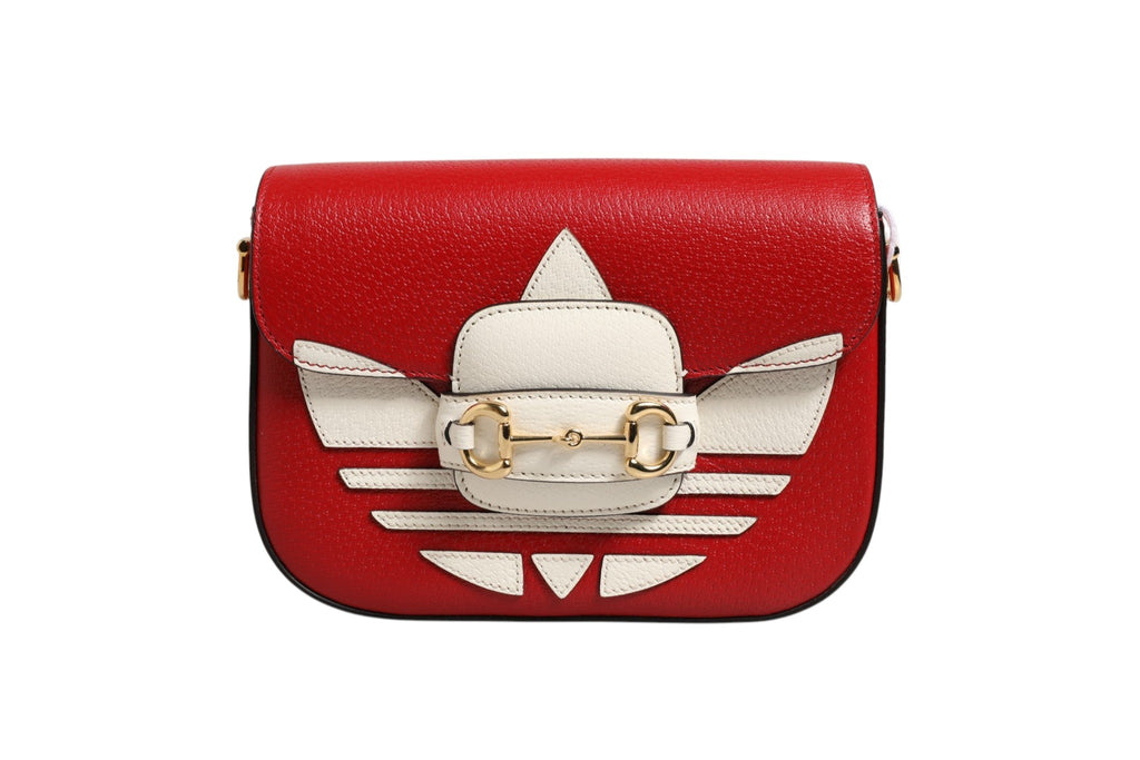 Gucci Gucci x Adidas Horsebit 1955 Shoulder Women's Bag (Pre-Owned)