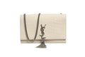 Saint Laurent Kate Tassel Small Croc-Embossed Women's Leather (Pre-Owned)