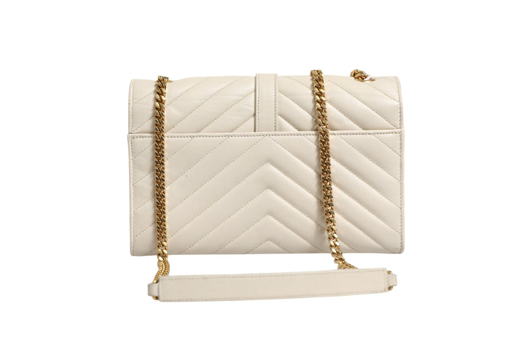 Saint Laurent Envelope Triquilt Medium YSL Shoulder Women's Bag (Pre-Owned)