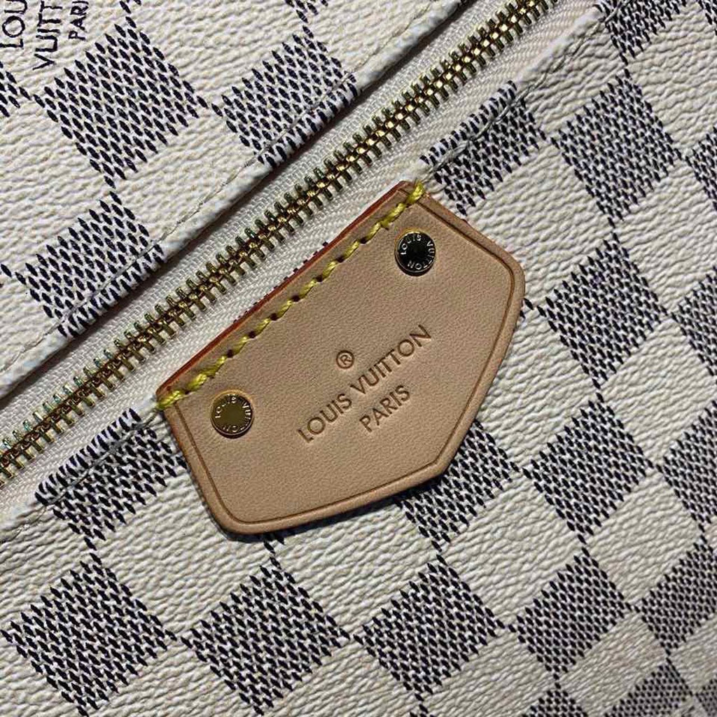 Louis Vuitton Lena MM Damier Azur Canvas For Women, WomenÃƒÂ¢Ã¢â€šÂ¬Ã¢â€žÂ¢s Handbags, Shoulder Bags 13in/33cm Louis Vuitton N44040