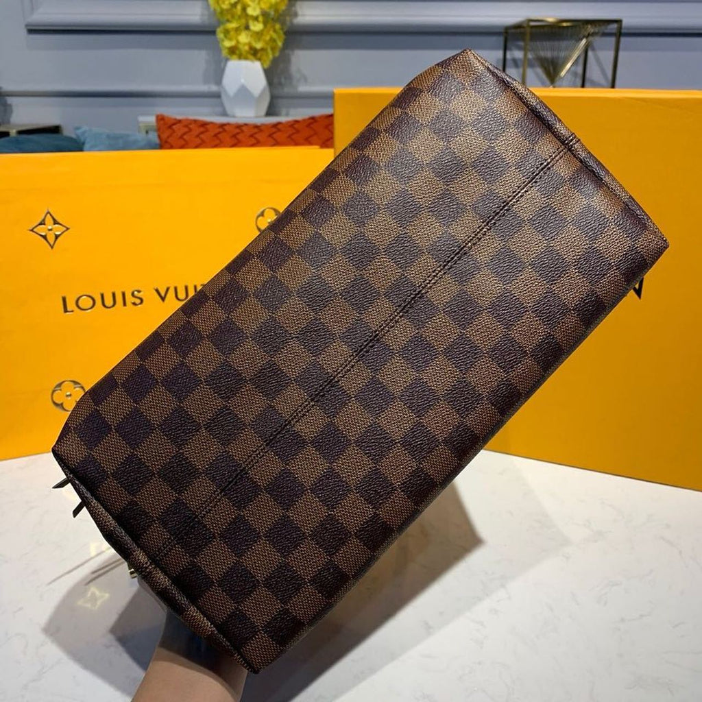 Louis Vuitton Lena MM Damier Ebene Canvas For Women, WoHandbag, Shoulder Bags 13in/33cm Louis Vuitton N41013