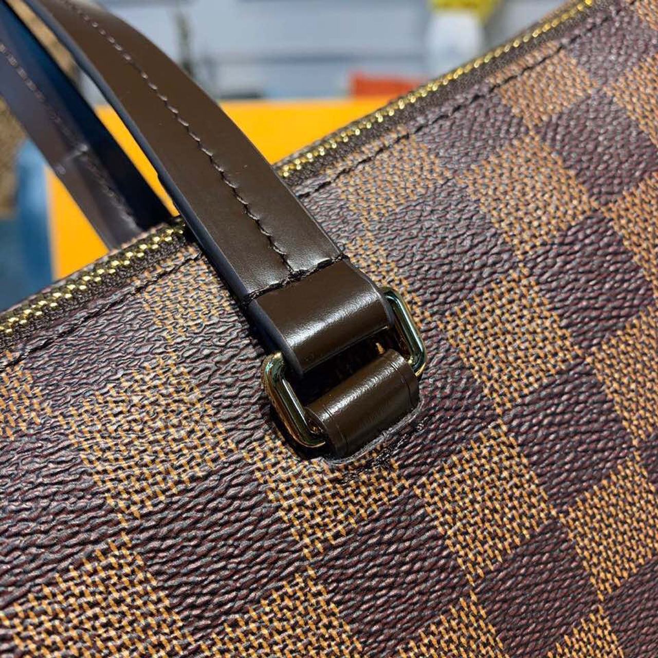 Louis Vuitton Lena MM Damier Ebene Canvas For Women, WoHandbag, Shoulder Bags 13in/33cm Louis Vuitton N41013