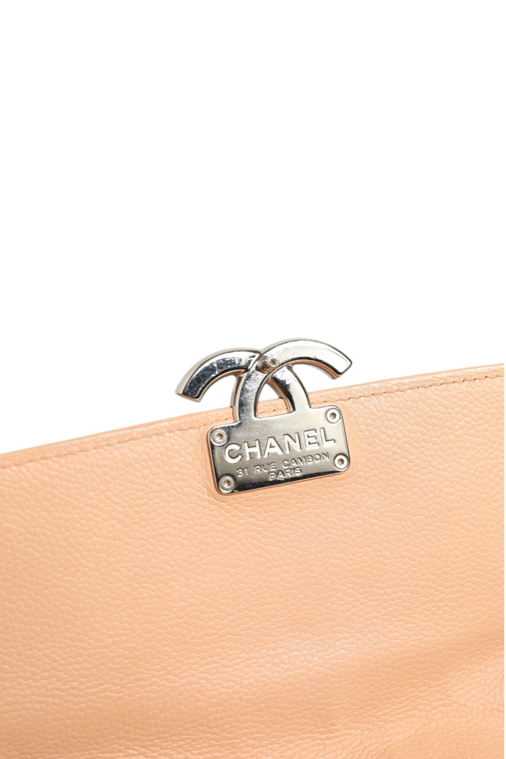 Chanel Goatskin Quilted Small CC Box Flap Women's Bag