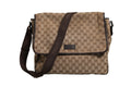 Gucci GG Canvas Flap Messenger Women's Bag (Pre-Owned)
