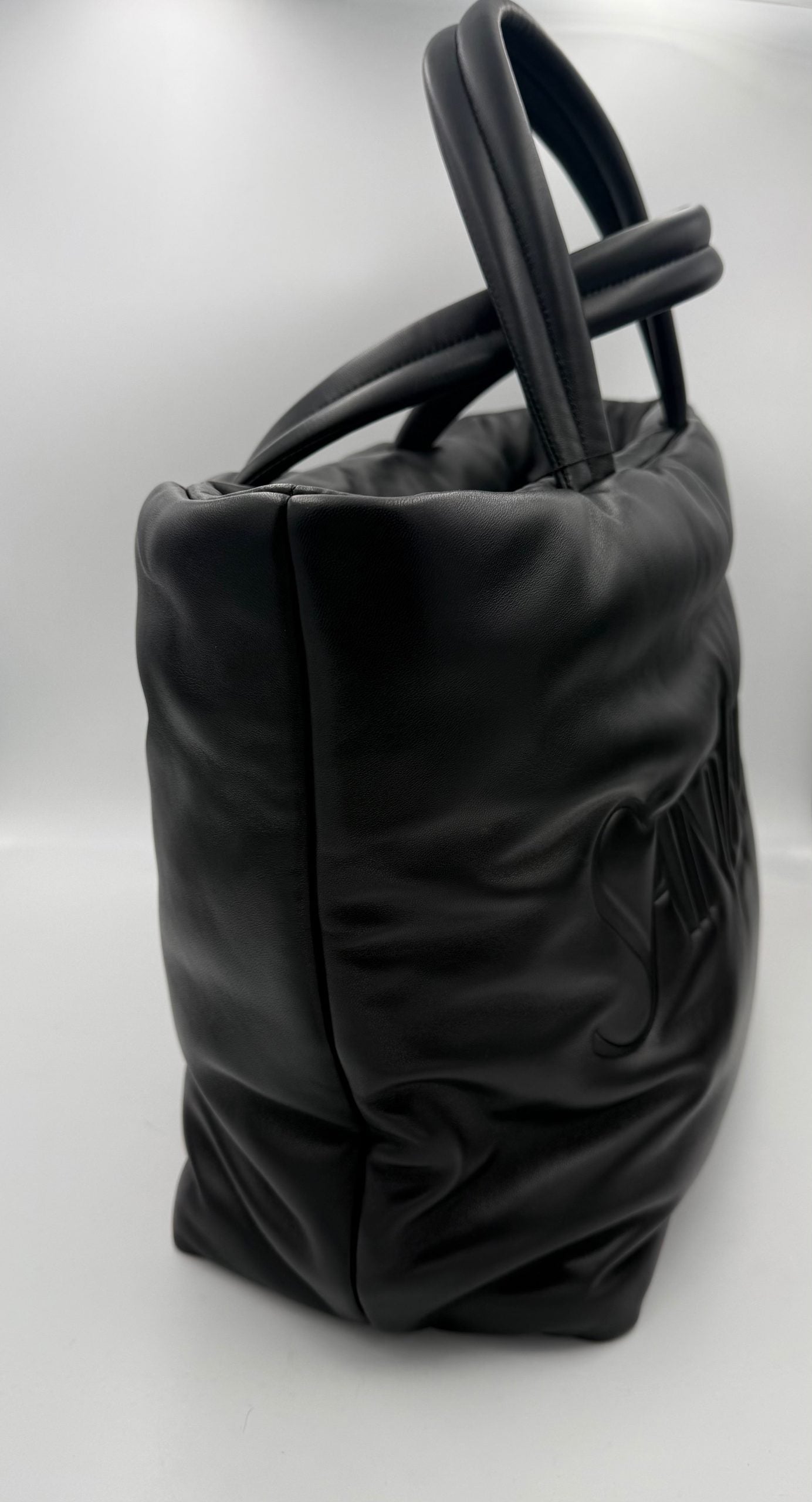 Saint Laurent SAINT LAURENT Shopping Bag Large in  Lambskin (Pre-Owned)