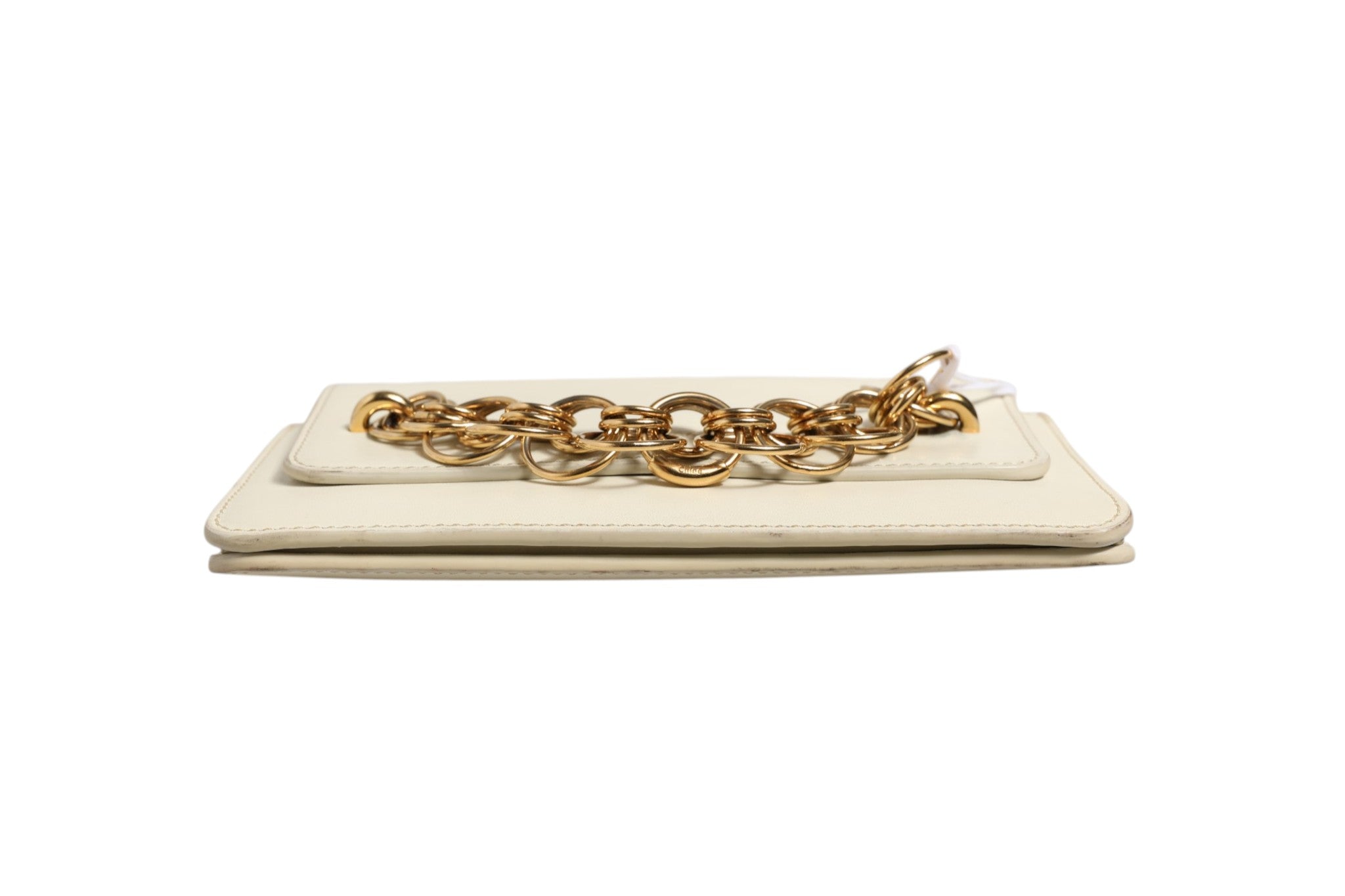 Chloé Drew Bijou Leather Clutch Women's Small (Pre-Owned)