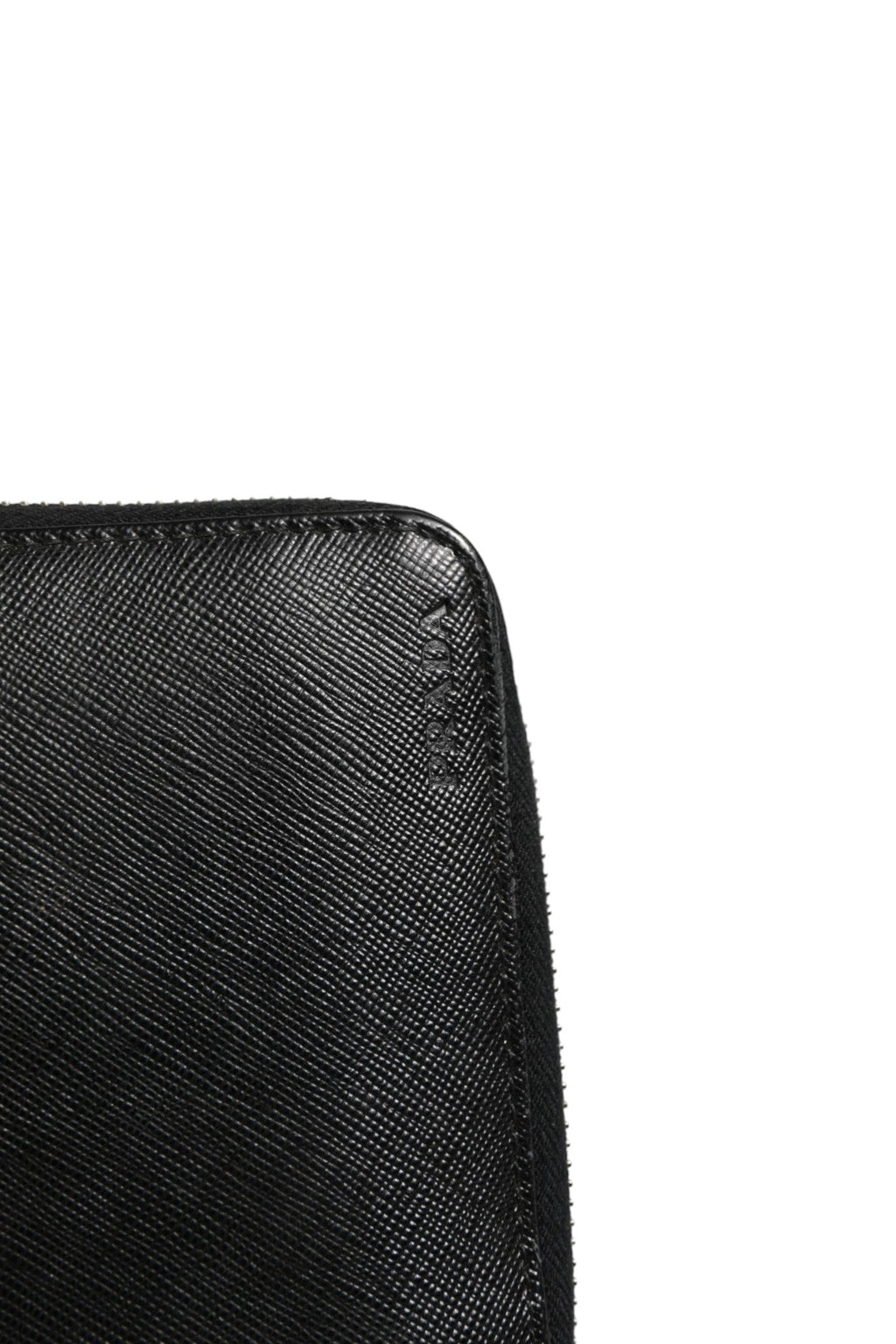 Prada Baltico Saffiano Leather Zip Travel Women's Wallet