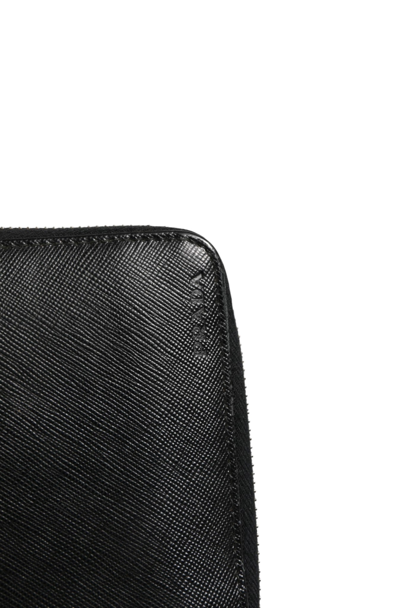 Prada Baltico Saffiano Leather Zip Travel Women's Wallet