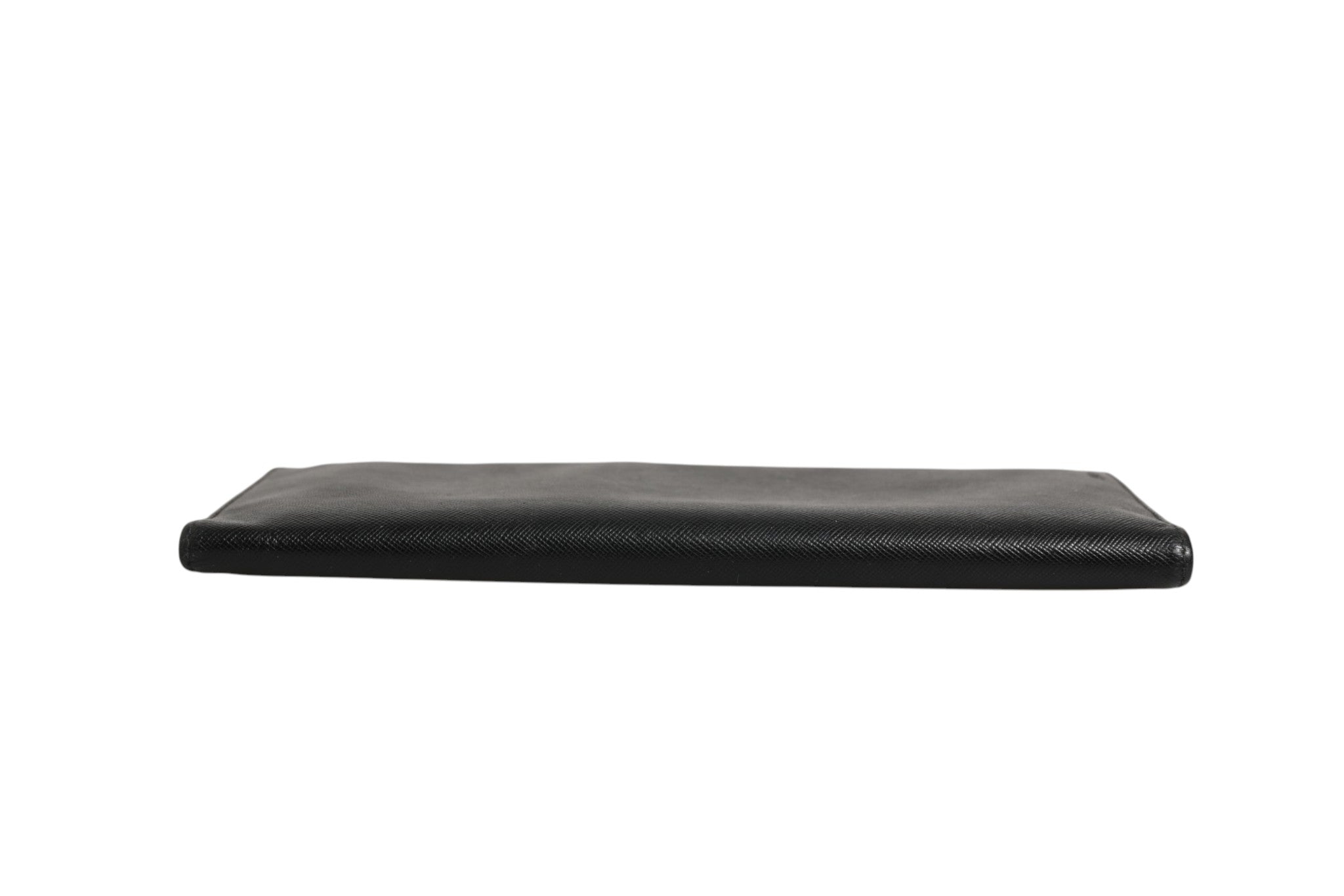Prada Saffiano Leather Slim Card Holder Men's Wallet