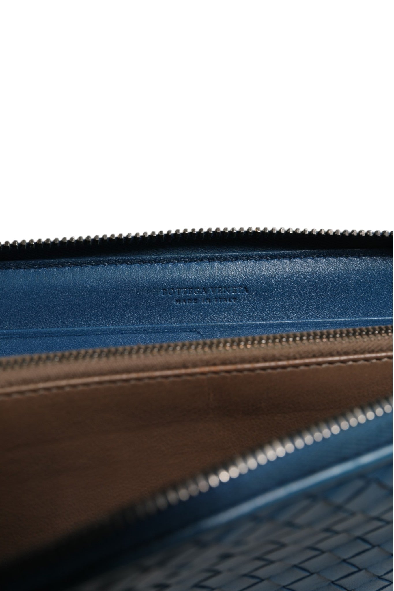 Bottega Veneta Intrecciato Zip Around Women's Wallet