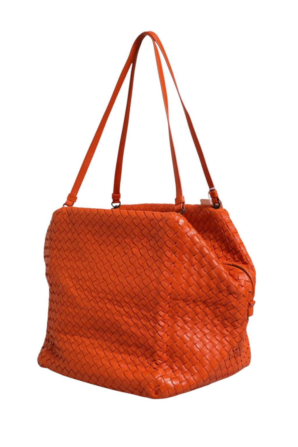 Bottega Veneta Intrecciato Nappa Leather Cube Women's Bag