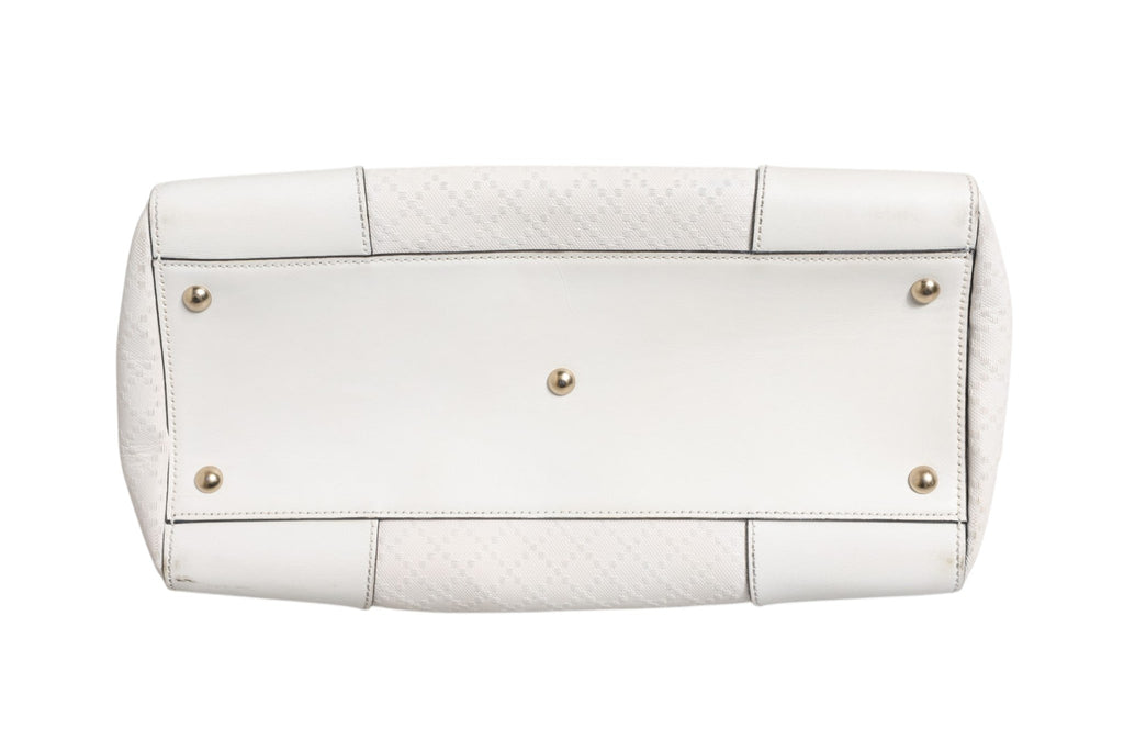 Gucci Medium Diamante Leather Boston Women's Bag (Pre-Owned)