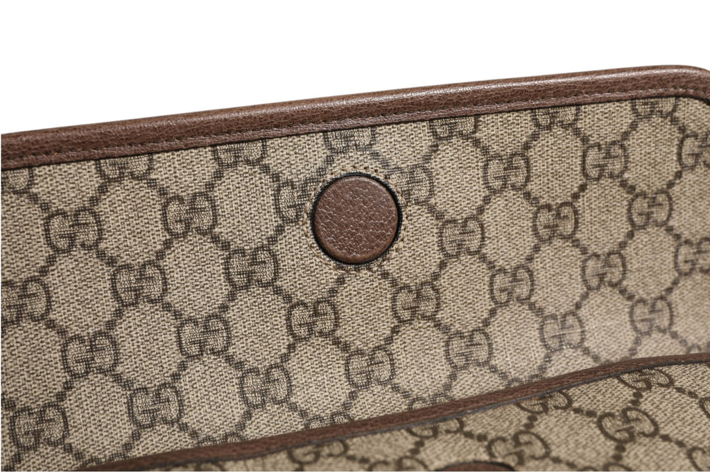 Gucci Supreme Monogram Neo Vintage Web Belt Women's Bag (Pre-Owned)
