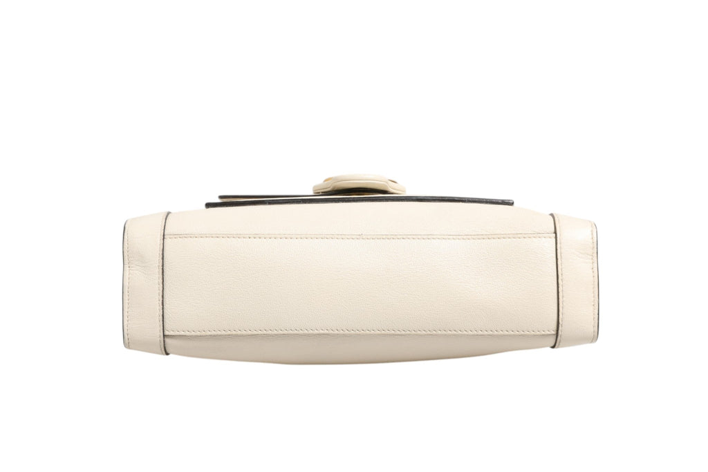 Gucci Arli Small Crossbody Bag White Women's Leather (Pre-Owned)