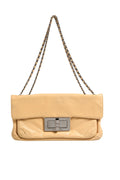 Chanel Beige Lambskin Giant Reissue Mademoiselle Lock Flap Women's Bag