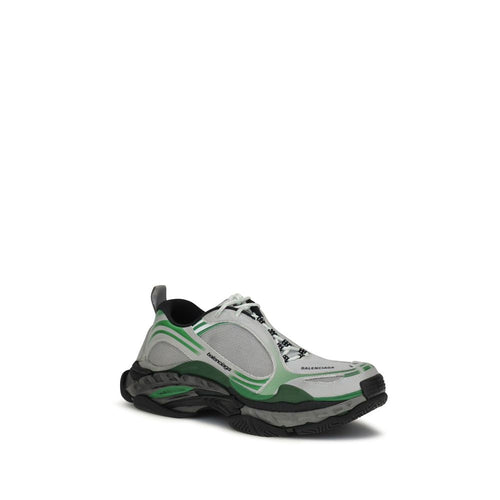 Balenciaga Gray Polyester Athletic Men's Sneakers