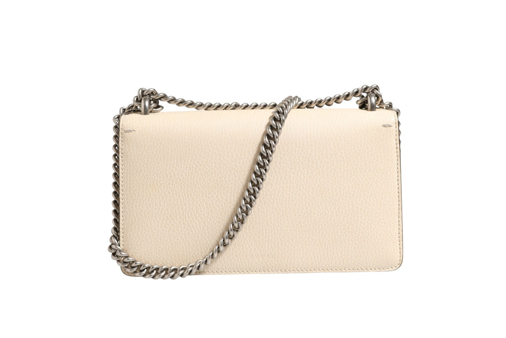 Gucci Dionysus White Leather Women's Handbag (Pre-Owned)