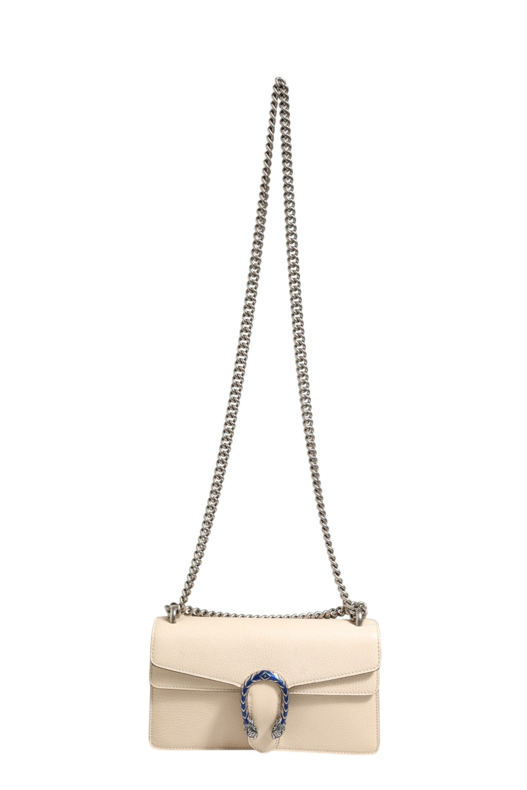 Gucci Dionysus White Leather Women's Handbag (Pre-Owned)