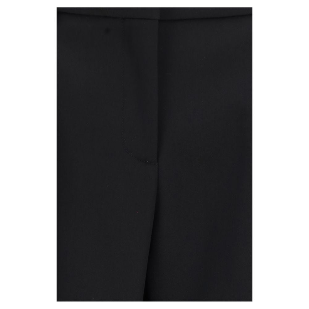 Balenciaga Black Wool Oves Aries Women's Pants