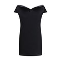 Balenciaga Black Wool Oves Aries Cocktail Women's Dress